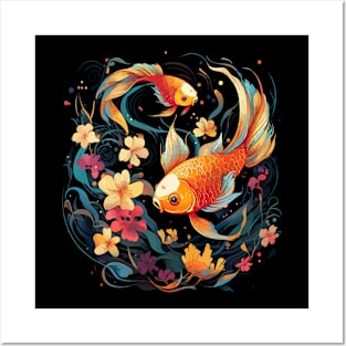 Goldfish Happiness Posters and Art